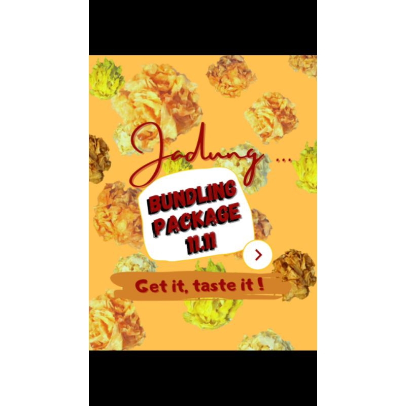 

SPECIAL KERIPIK SINGKONG KERITING JADUNG BUNDLING PACKAGE