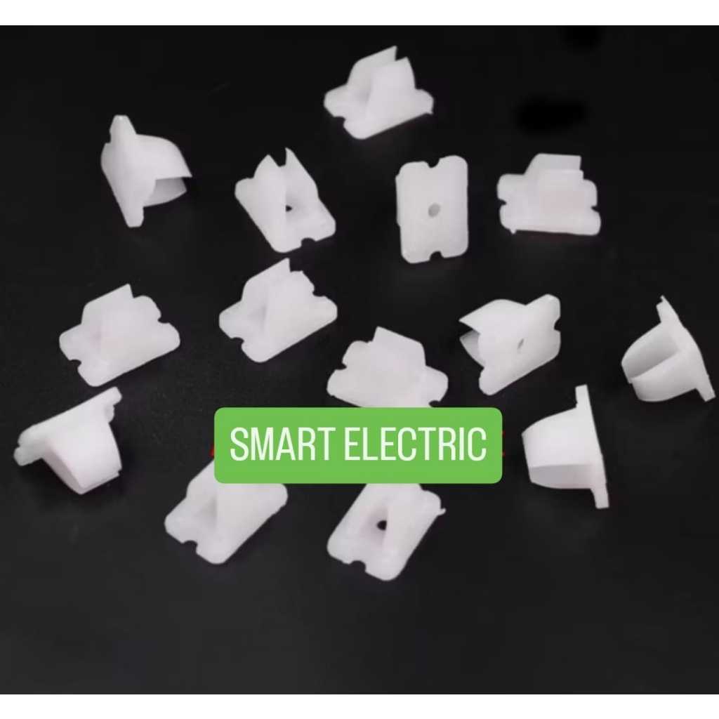 Klem Lampu Neon Flex Fleksibel Dudukan LED Selang 12V 220V