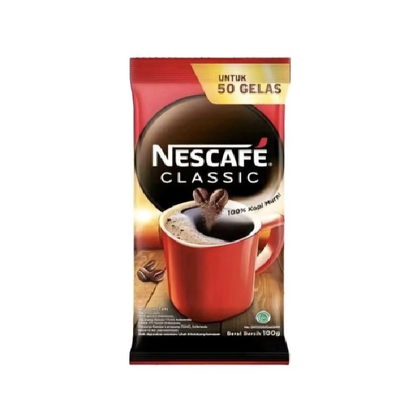 

NESCAFE CLASSIC KOPI INSTANT SACHET 90GR
