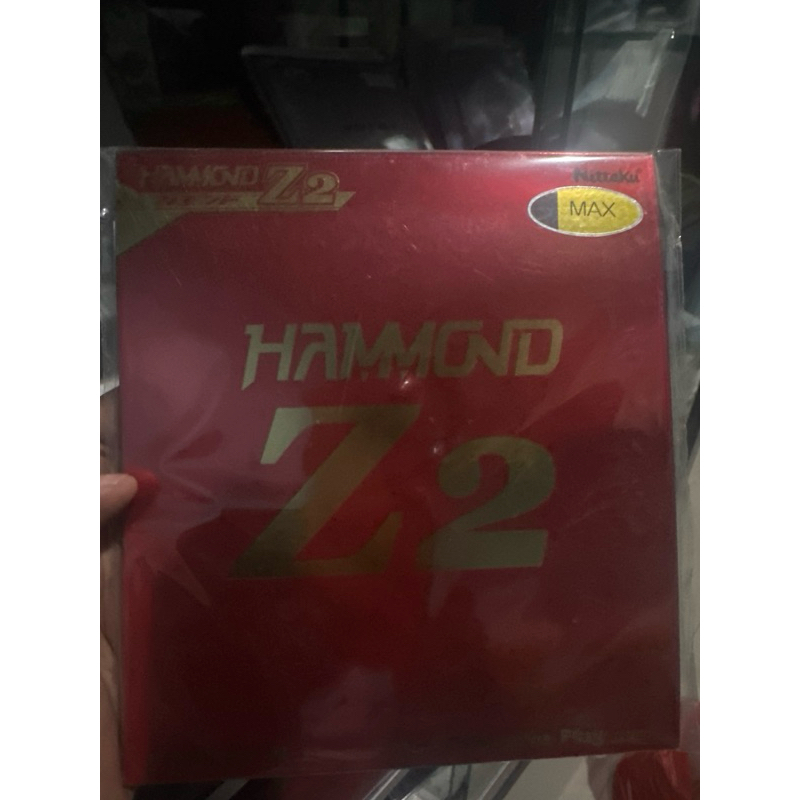 Karet Nittaku HAMMOND Z2 MAX Original 100%