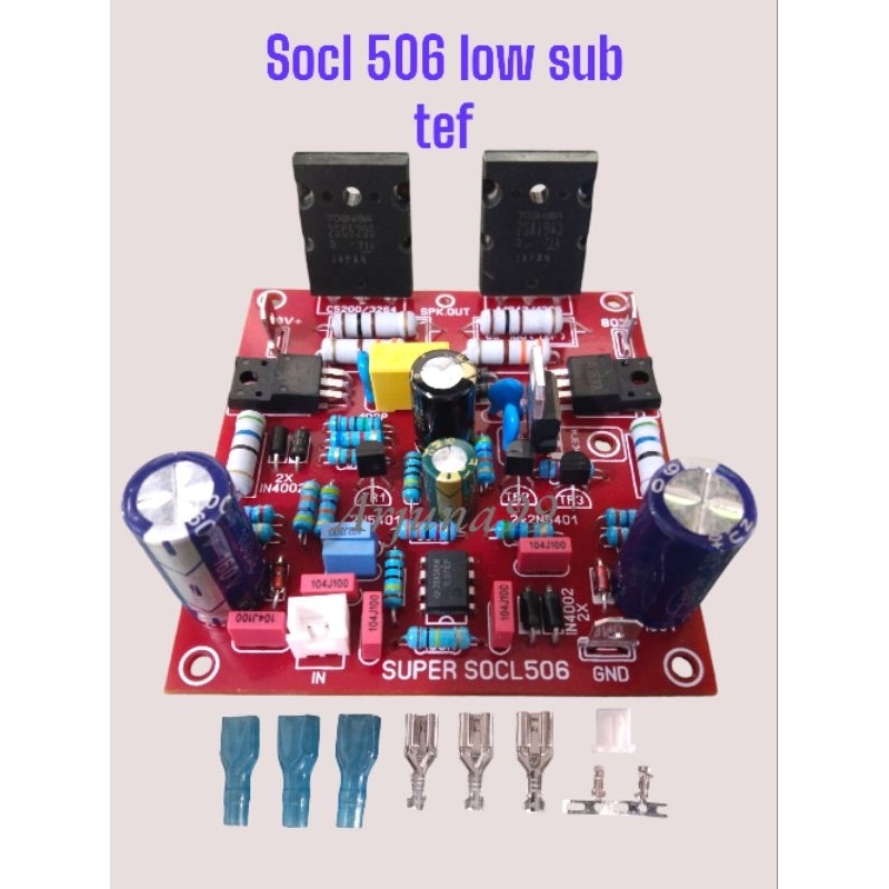 TERLARIS,,,, KIT POWER SOCL 506 TEF ORIGINAL LOW SUB