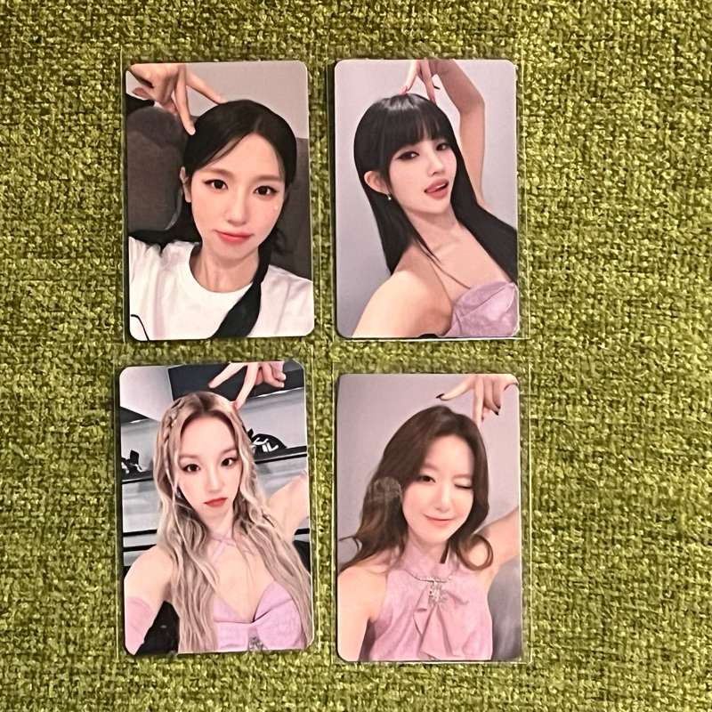 Photocard (PC) Official Miyeon Soyeon Yuqi Shuhua (G)I-DLE GIDLE IDLE POB Makestar I feel