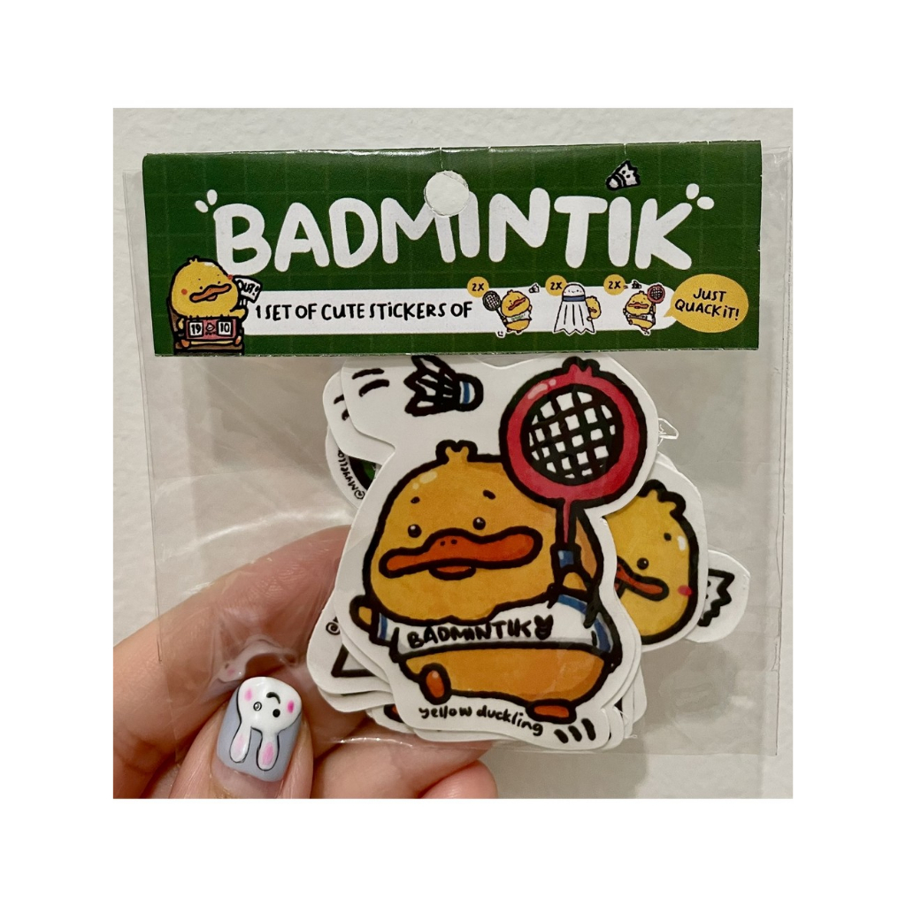 

Sticker Pack Itik -- Badmintik Special Collection by Mr. Itik