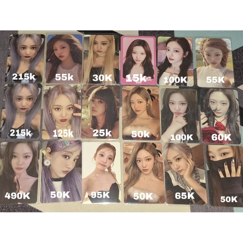 

Ningning photocard [baca produk]