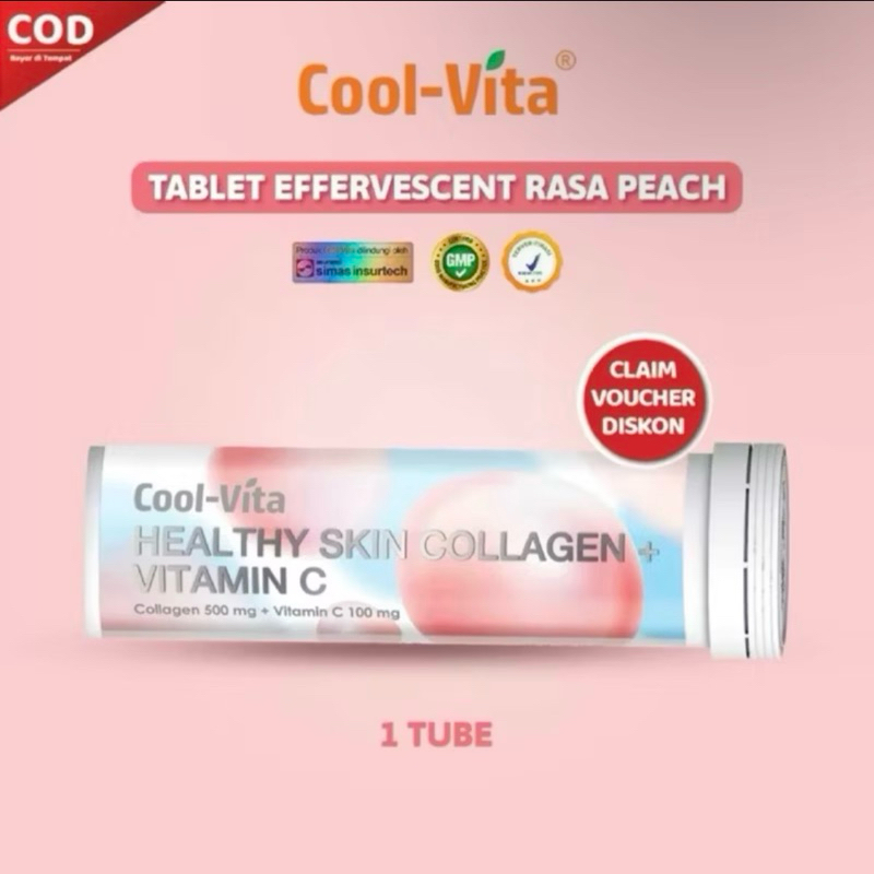 CoolVita Vitamin C1000mg, Vitamin D & Zinc Effervescent Tablets