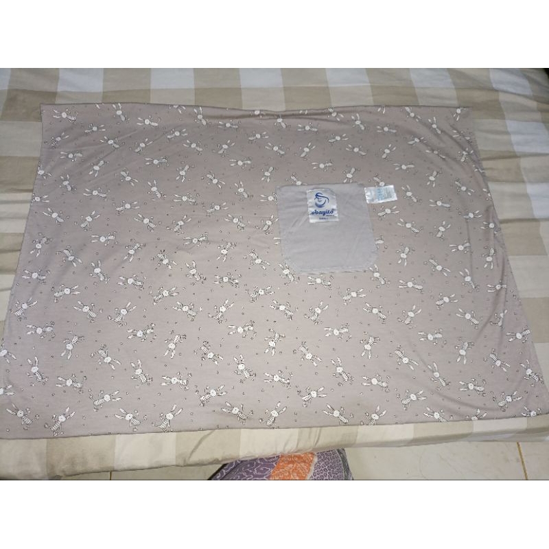 Preloved Obayito Gendongan Kain Kaos (GeKa) Geos Bayi OB-087 Squirrel Bunny Americano (S)