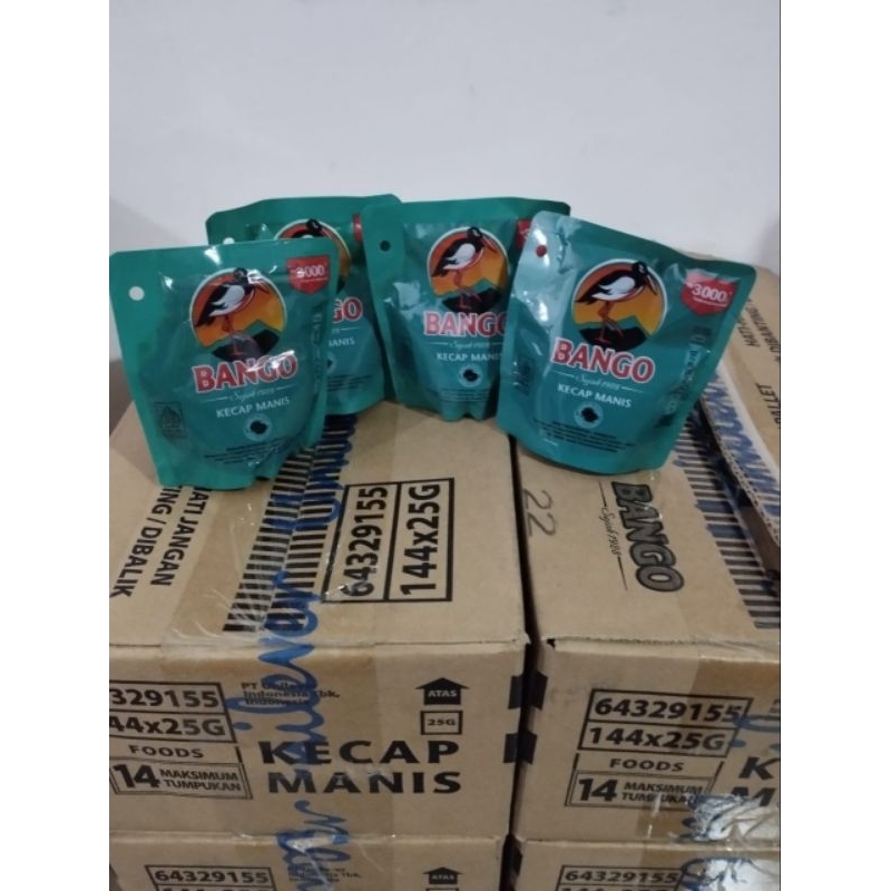 

Kecap Manis Bango 53ml kemasan 3rb an 1dus isi 48pcs