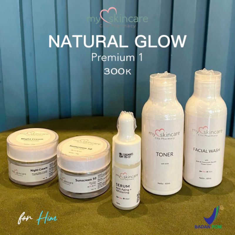 Myskincare by Cito Pharmacy Paket NATURAL GLOW 1
