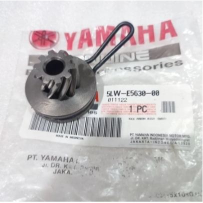 5LW-E5630-00 KICK STATER PINION GEAR GIGI SELAHAN YAMAHA MIO NUVO ORIGINAL YGP