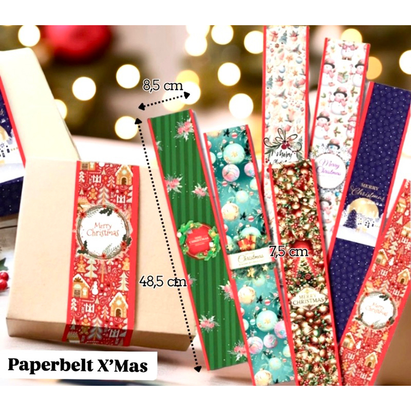 

Paper Belt Natal Christmas ~ GALERI PLASTIK FROZEN FOOD