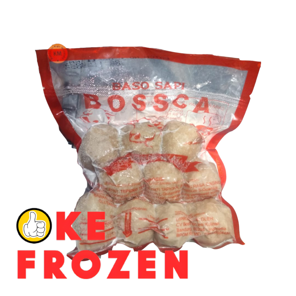 

BOSSCA BAKSO DAGING ISI KEJU MOZZARELLA 500GR ISI 10