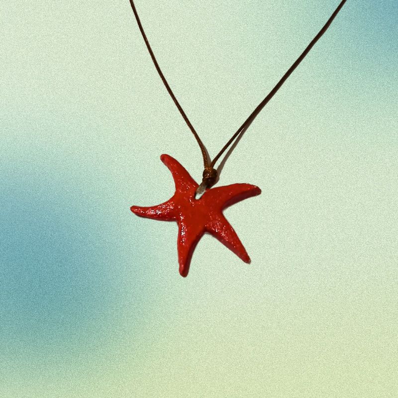 ASTERIA AURASIO | KALUNG CLAY Y2K | KALUNG TALI | CLAY NECKLACE | VINTAGE RETRO AESTHETIC