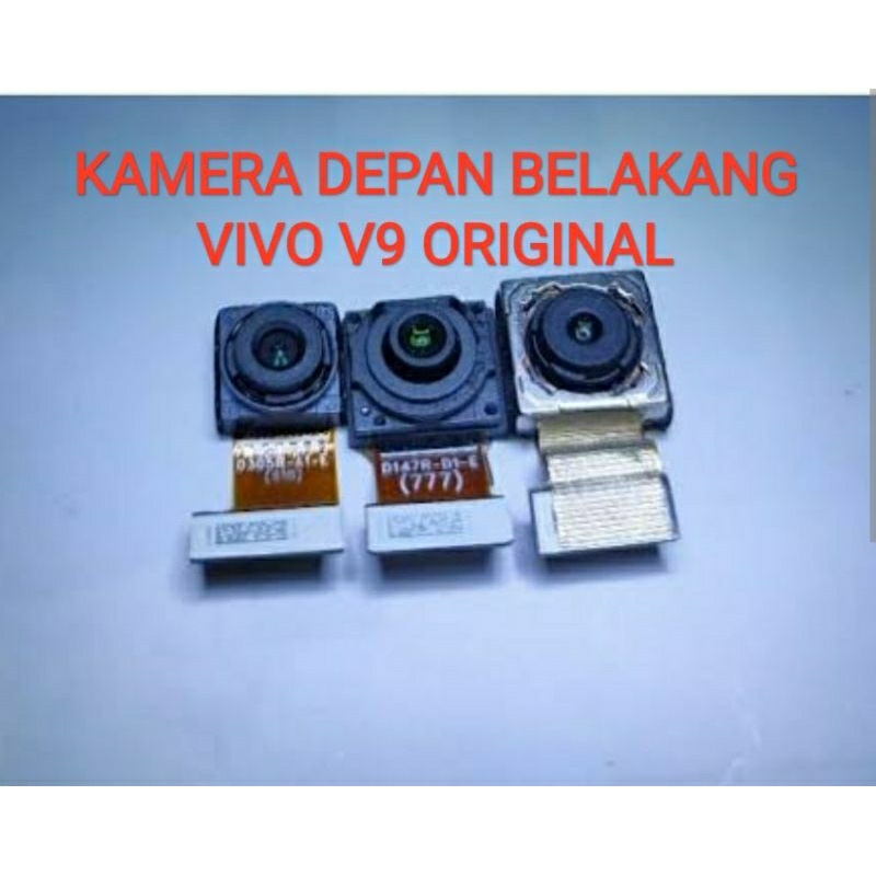kamera depan belakang SET ORIGINAL bekas VIVO V9