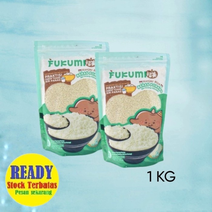 

FUKUMI BERAS PORANG POUCH 1KG diet dan diabtx