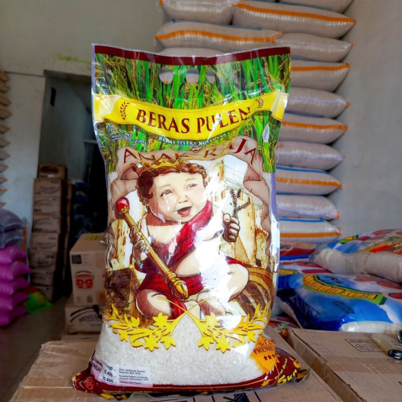 

FACHRI JAYA BERAS PREMIUM ANAK RAJA 5/10/25 KG