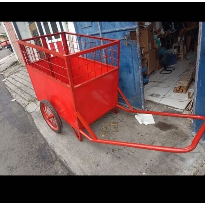 gerobak sampah multifungsi&serbaguna full besi