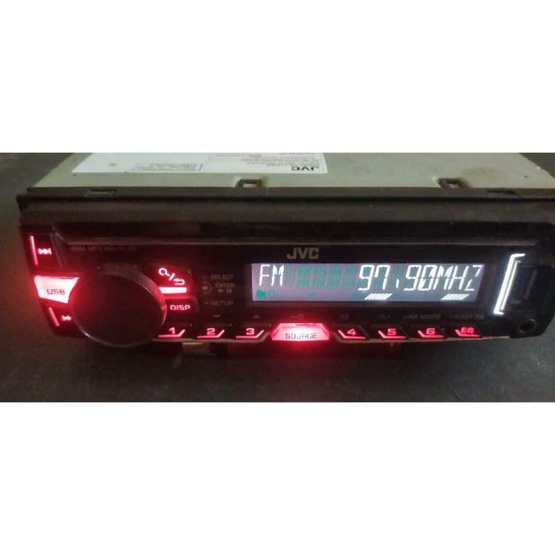 Single din radio/usb JVC kd-x120m2