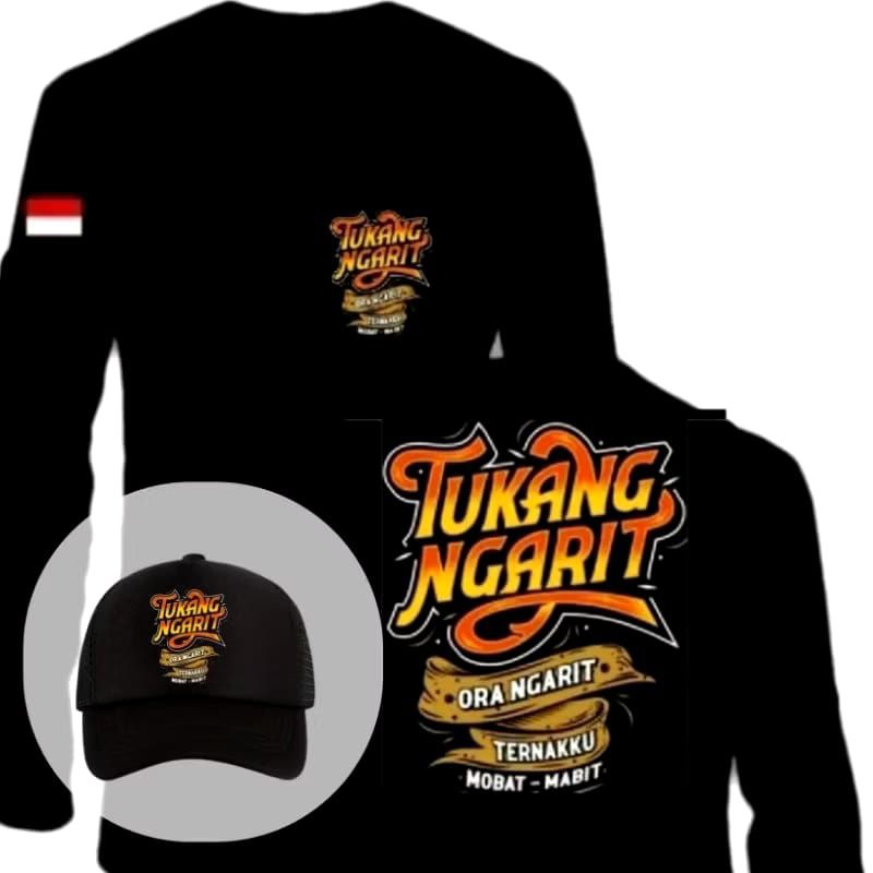Kaos sobat ngarit lengan panjang