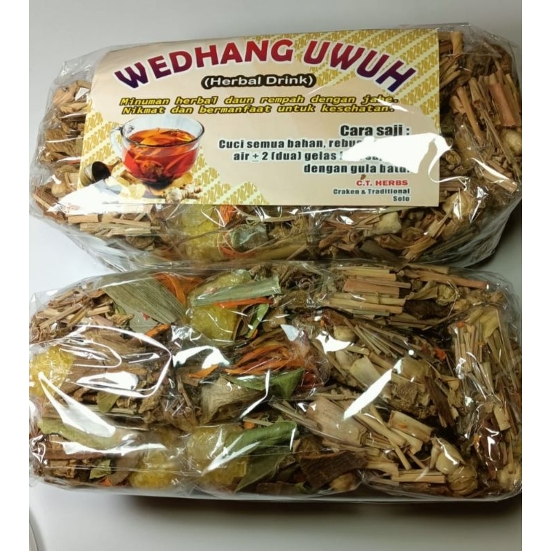 

Wedang Uwuh Komplit Gula Batu khas Surakarta