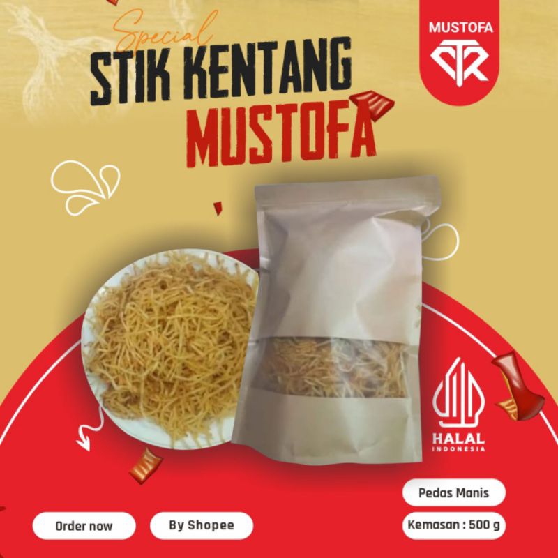 

STIK MUSTOFA 500 GRAM,GARING/KRIUK/TAMPA BAHAN PENGAWET