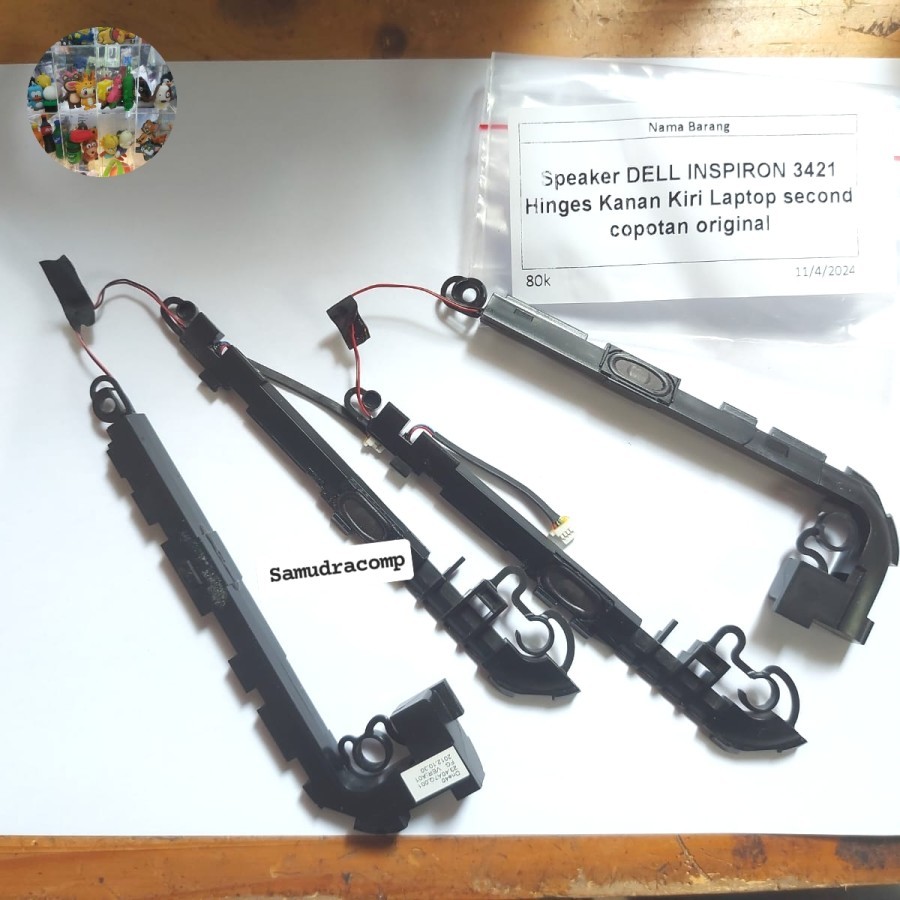 Speaker DELL INSPIRON 3421 Hinges Kanan Kiri Laptop Second Copotan Original