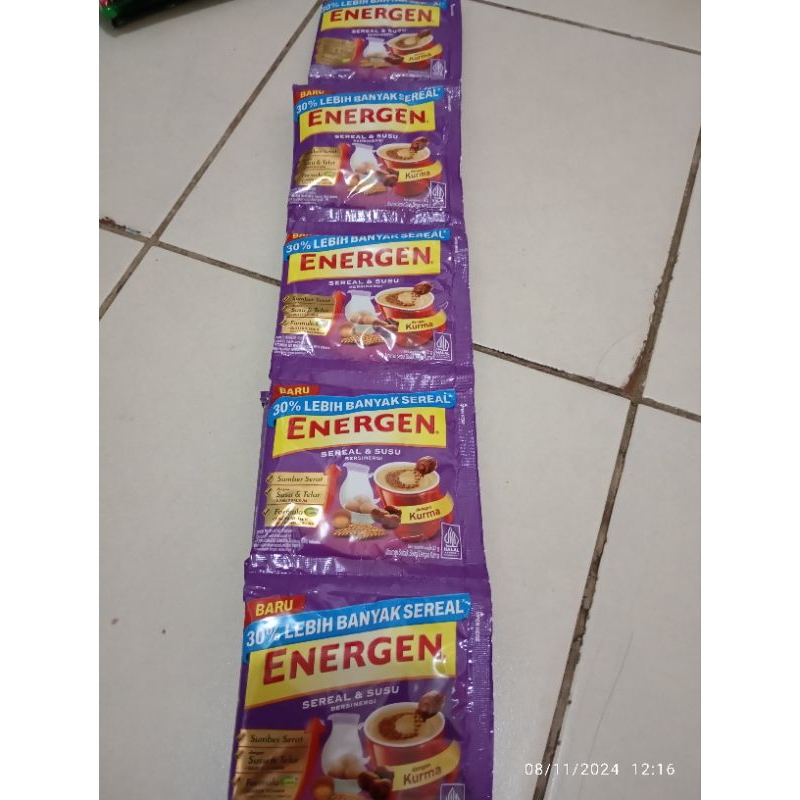 

energen kurma new item 10 sachet special