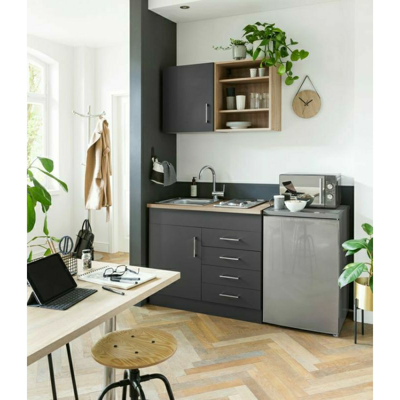 Kitchen set Lengkap Kompor + Sink Atas Bawah
