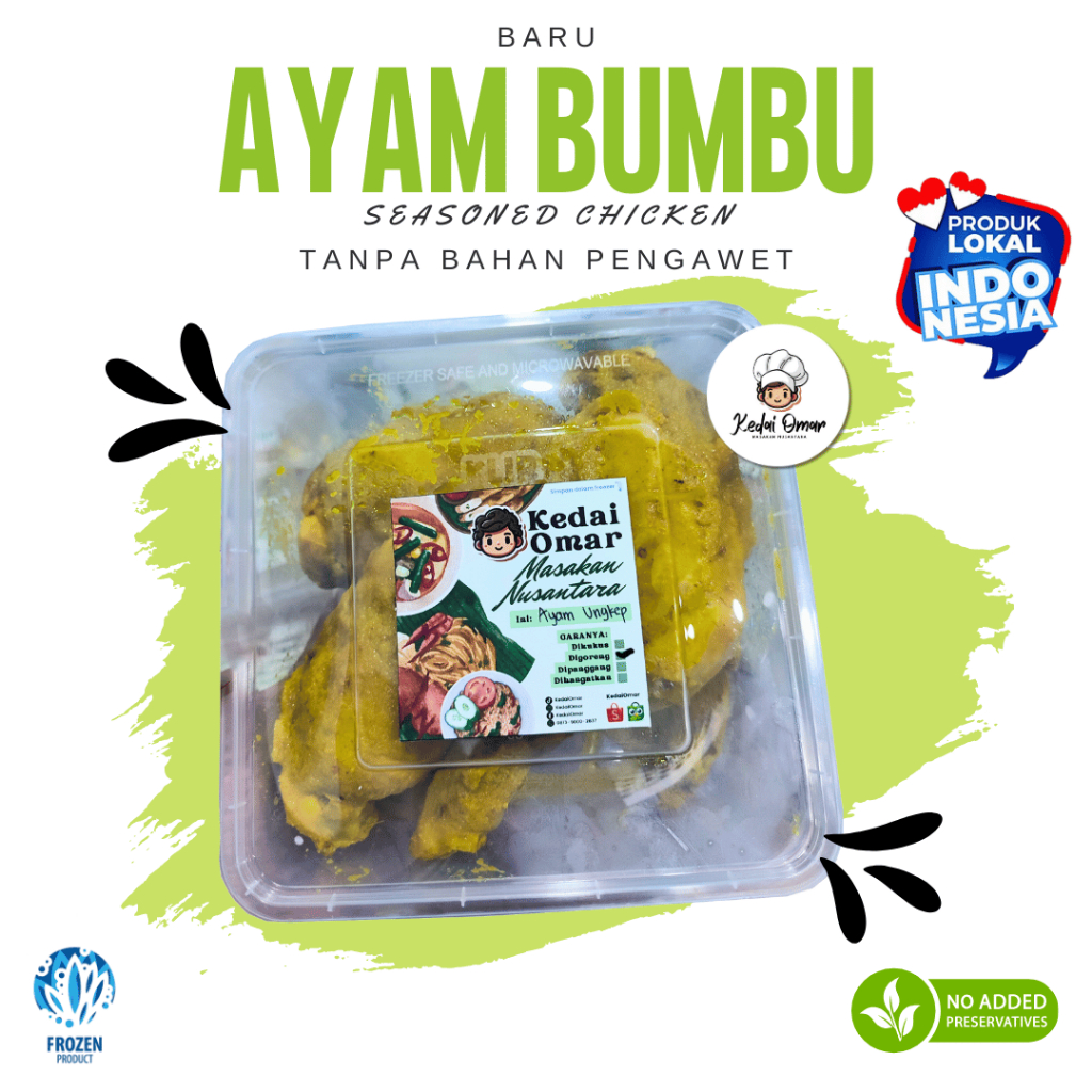 

Ayam Bumbu Kuning, KEDAI OMAR - Frozen Siap Goreng