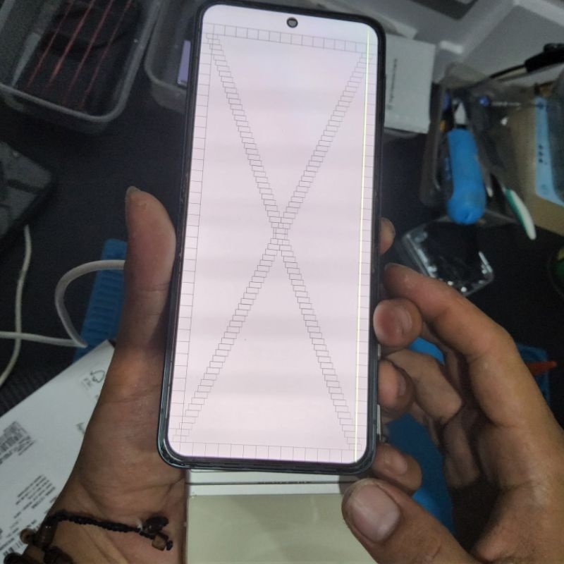 LCD SAMSUNG GALAXY Z FLIP 3 ORI COPOTAN MINUS GARIS 1 SELEBIHNYA NORMAL