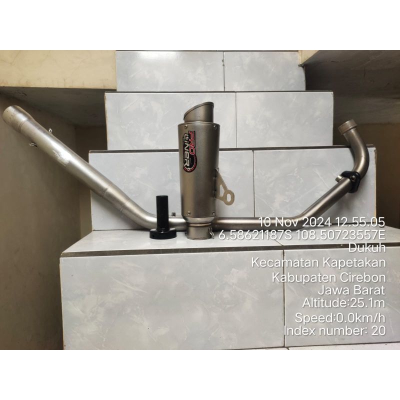 Knalpot Proliner TRIR Short Original Buat CBR 150R Facelif