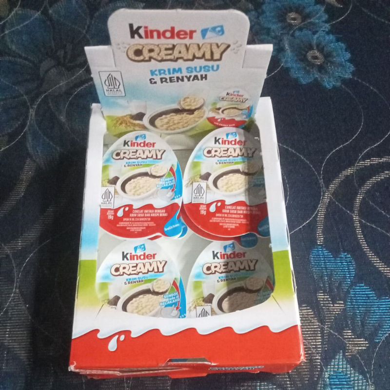 

Kinder Creamy 19g (isi 6 pcs)