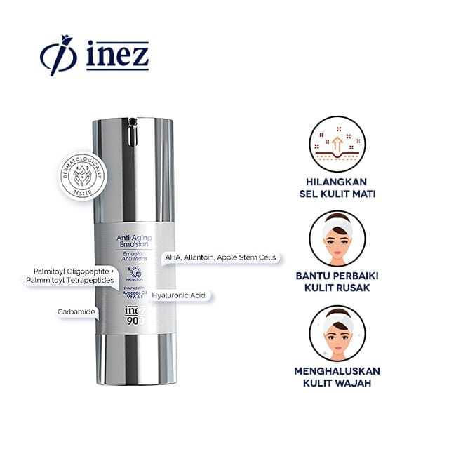 anti aging emultion inez / serum inez /serum wajah