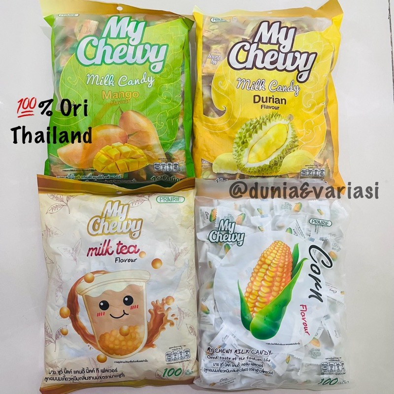 

Permen My Chewy Milk candy Thailand 100 pcs