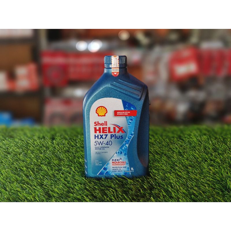 OLI MESIN 4T 4TAN SHELL HELIX HX7 PLUS SAE 5W-40 API SP, API SN PLUS, API SN, ACEA A3/B4 1L
