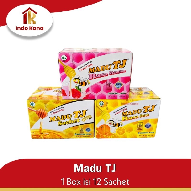 

MADU TJ 20 Gram 1 box isi 12 sachet