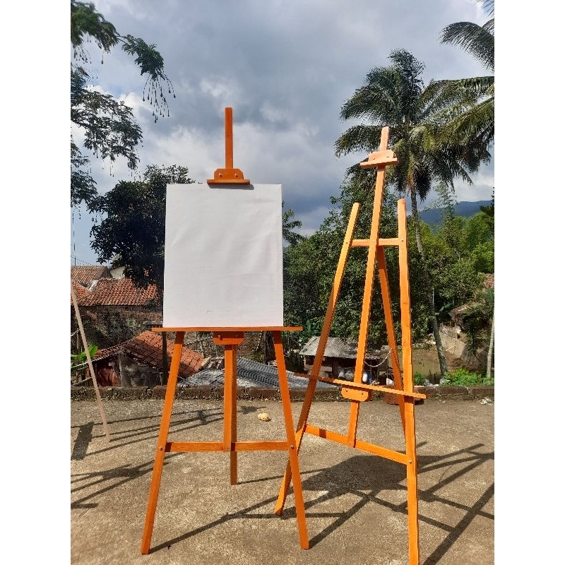 

Stand Lukisan,Standing Easel,tripod kayu,Stand Kayu,Standing frame,Easel