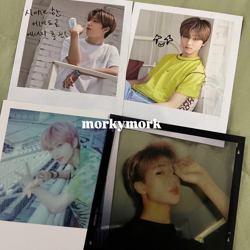 nct dream jisung polaroid set