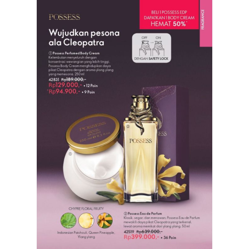 posses parfum Oriflame