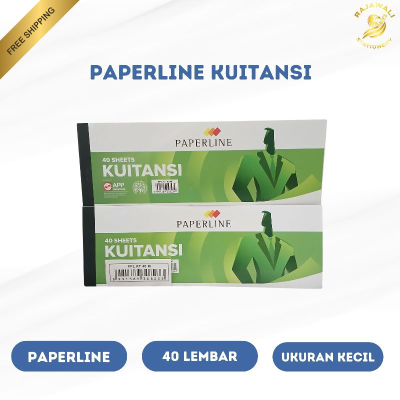 

Paperline Kuitansi Kecil | 40 Lembar | 1 Pack (10)