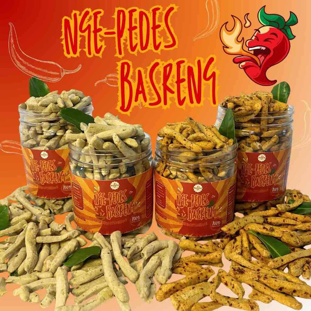 

NGEPEDESNACK - Basreng Ori & Pedas Daun Jeruk