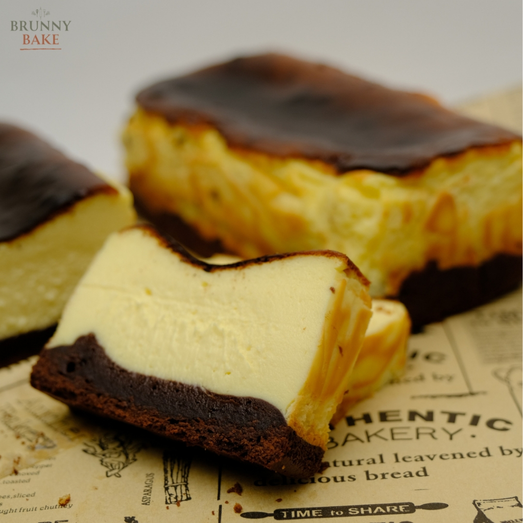 

BrunnyBake - Brownny Burnt Cheesecake 20x10 cm