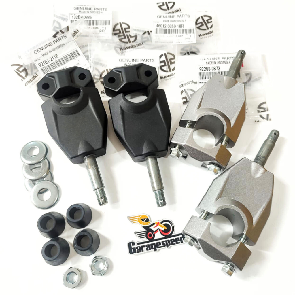 Raiser Riser Reser Stang Komplit KLX BF Original Kawasaki