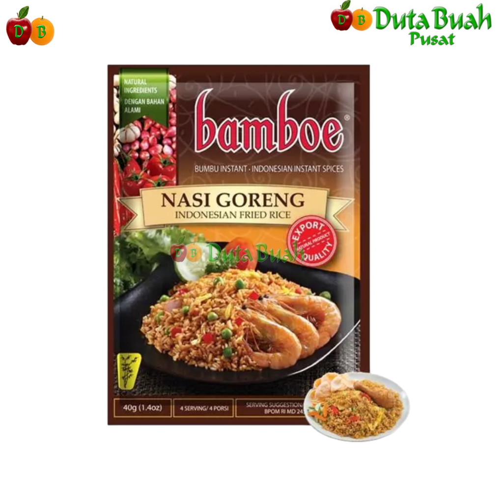 

DUTA BUAH Bamboe Bumbu Nasi Goreng Instant 40g