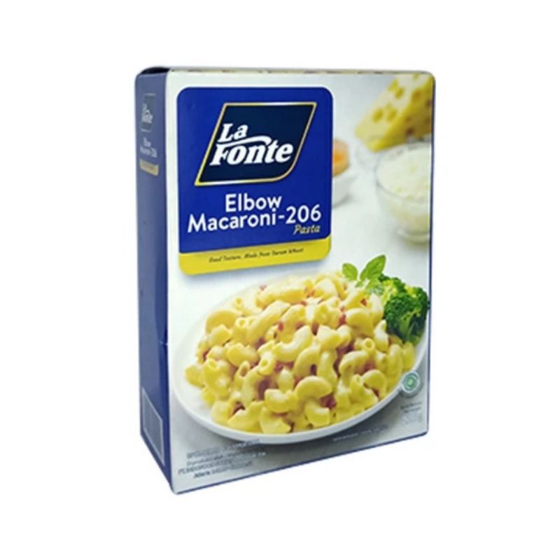 

Pasta La Fonte Macaroni Elbow 206 225gr