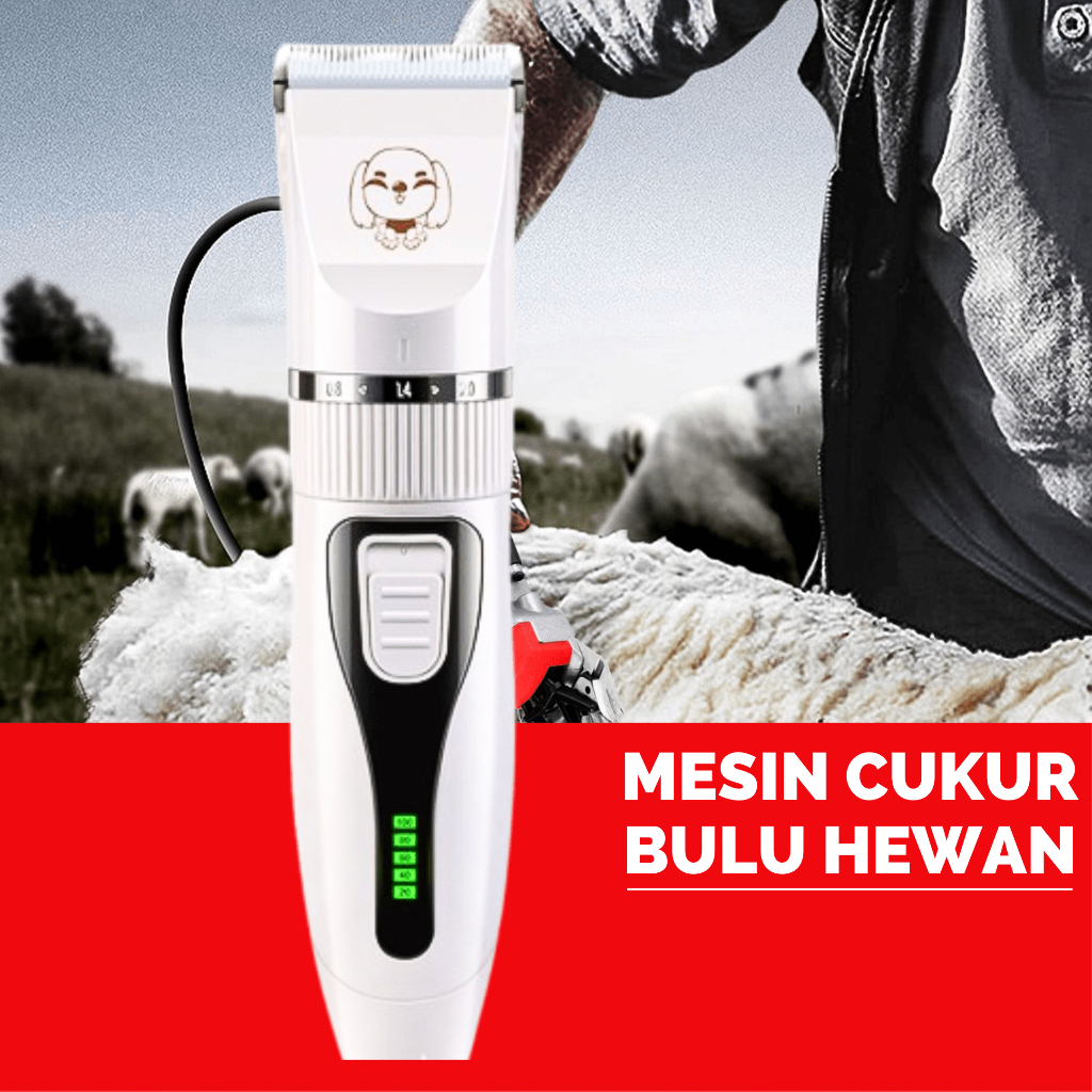 PUSAT MIAOQUANJI Alat Cukur domba garut Elektrik / mesin cukur kambing domba garut kucing