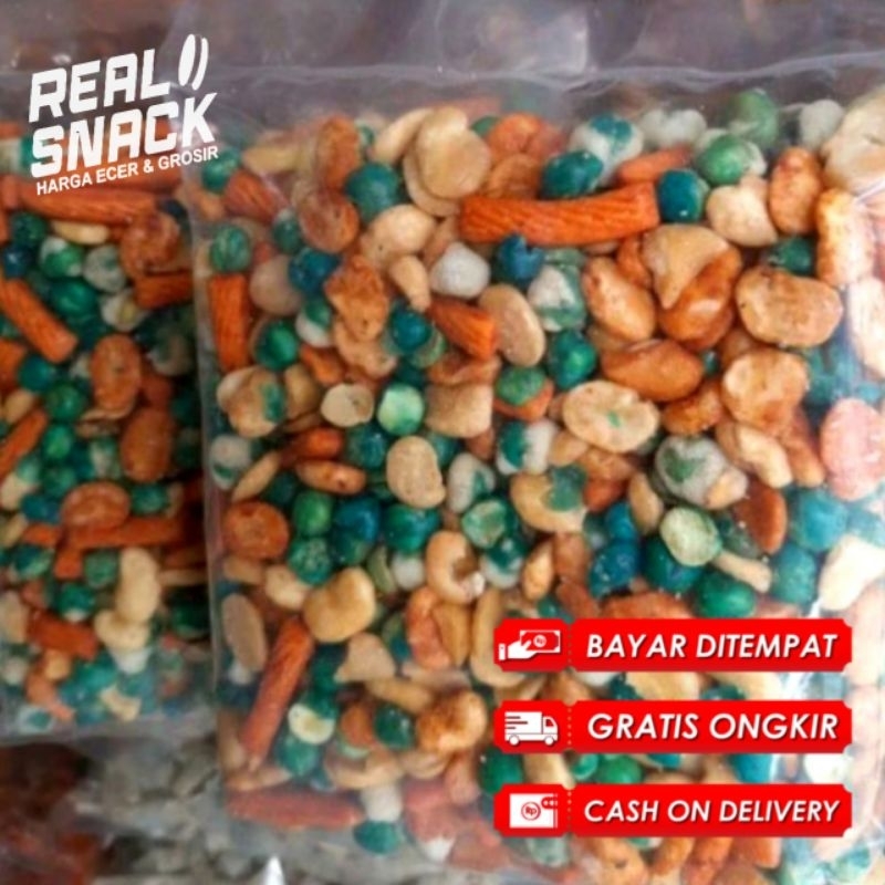 

KACANG MIX / CAMPUR BERAT 500 GRAM