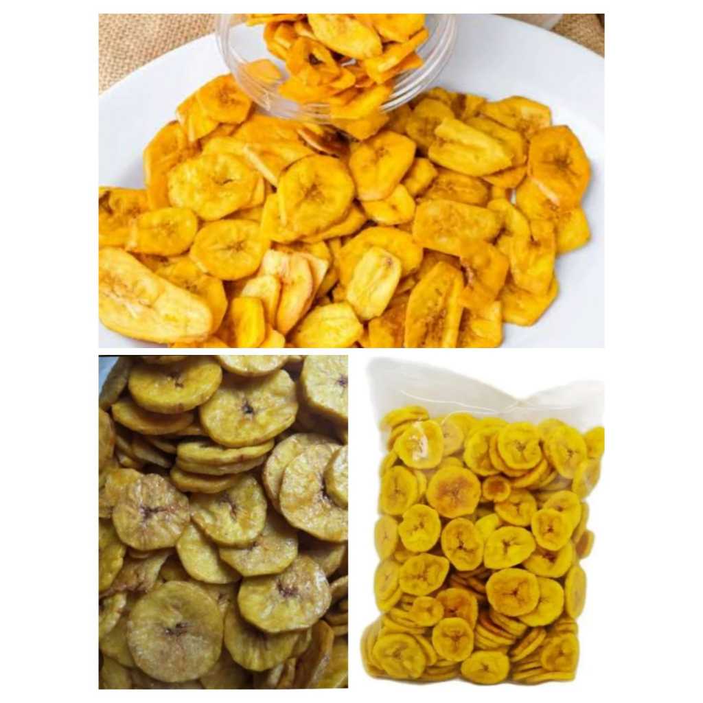 

KERIPIK PISANG BULAT 250GR KERIPIK PISANG MANIS