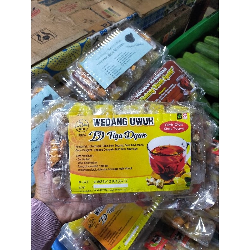 

Wedang uwuh Tiga Dyan - minuman tradisional - minuman penghangat - oleh-oleh Jogja
