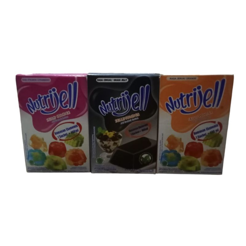 

Nutrijell 1 Box isi 12 Sachet @10g