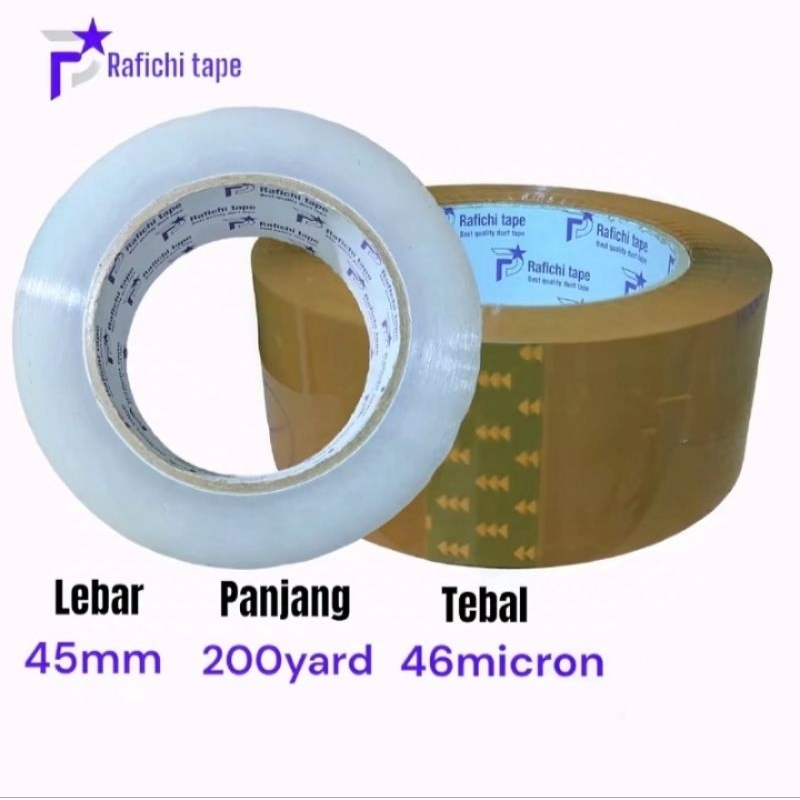 

lakban bening/clear 45*200yard